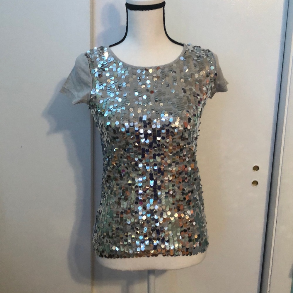 Sparkly sequin shirt